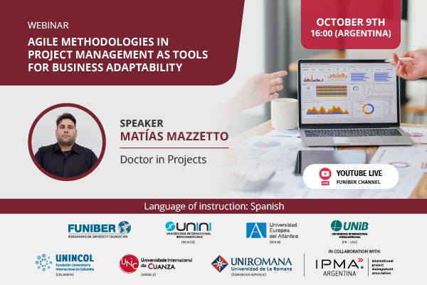 UNIB organizes the Webinar «Agile Methodologies in Project Management as Tools for Business Adaptability»